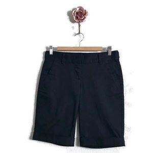 Ann Taylor‎ Size 0 Black Bermuda Shorts NEW